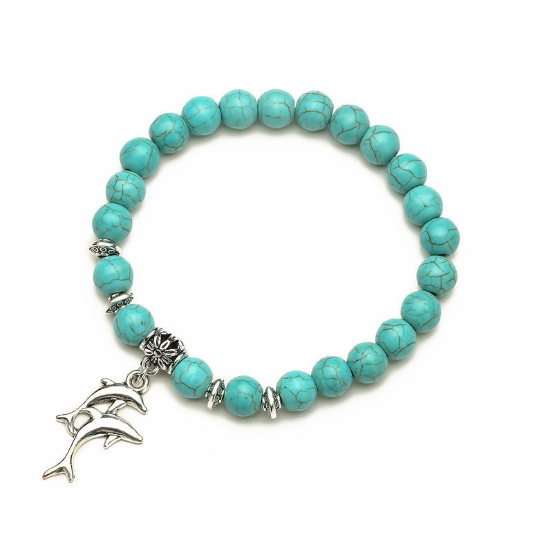 Wholesale Turquoise Cross Onyx Bracelet