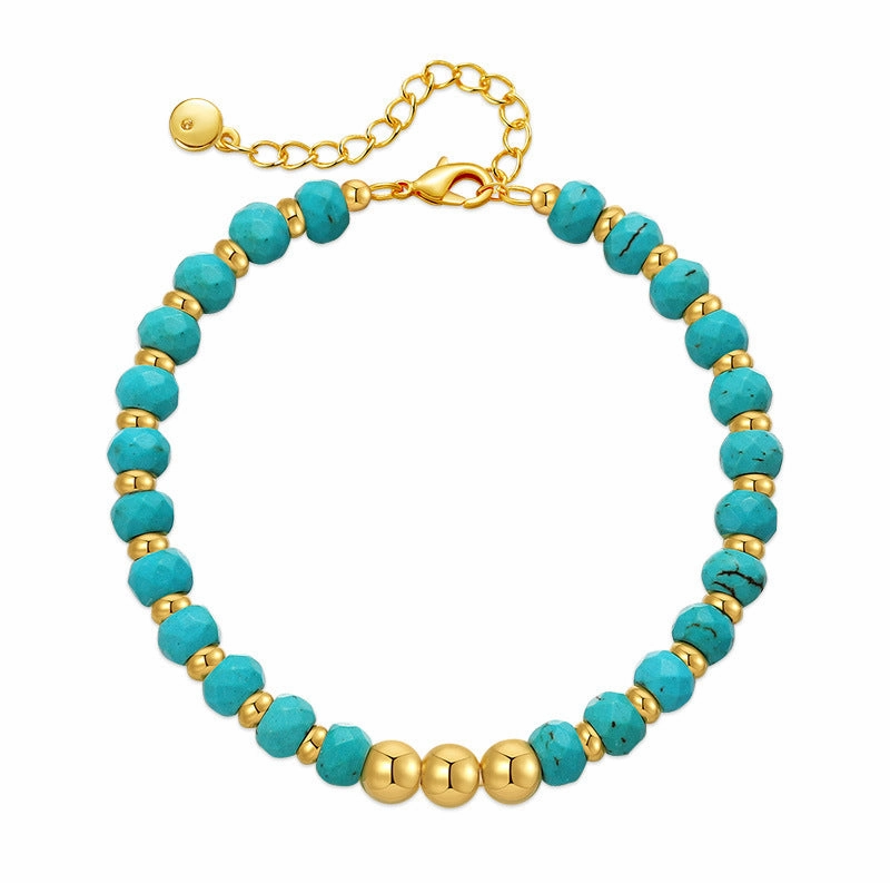 Wholesale Turquoise Handmade Metal Bracelet