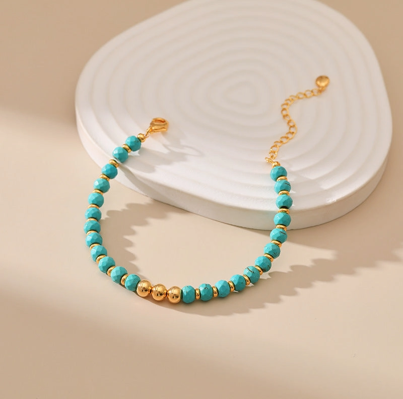 Wholesale Turquoise Handmade Metal Bracelet
