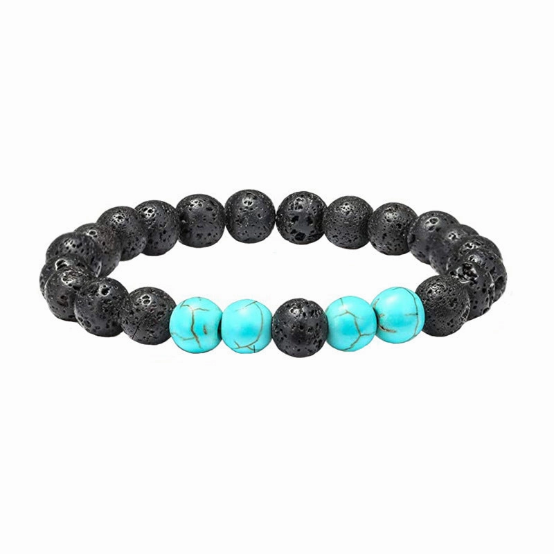 Wholesale Turquoise Lava Bracelet