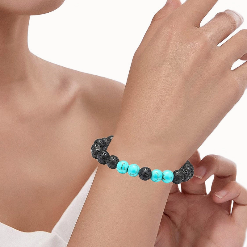 Wholesale Turquoise Lava Bracelet