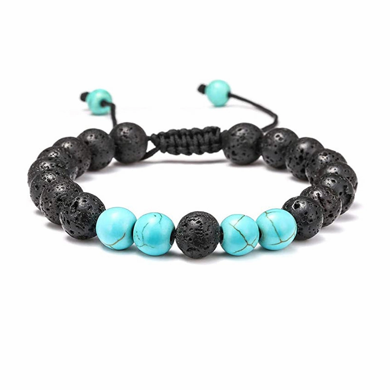 Wholesale Turquoise Lava Bracelet