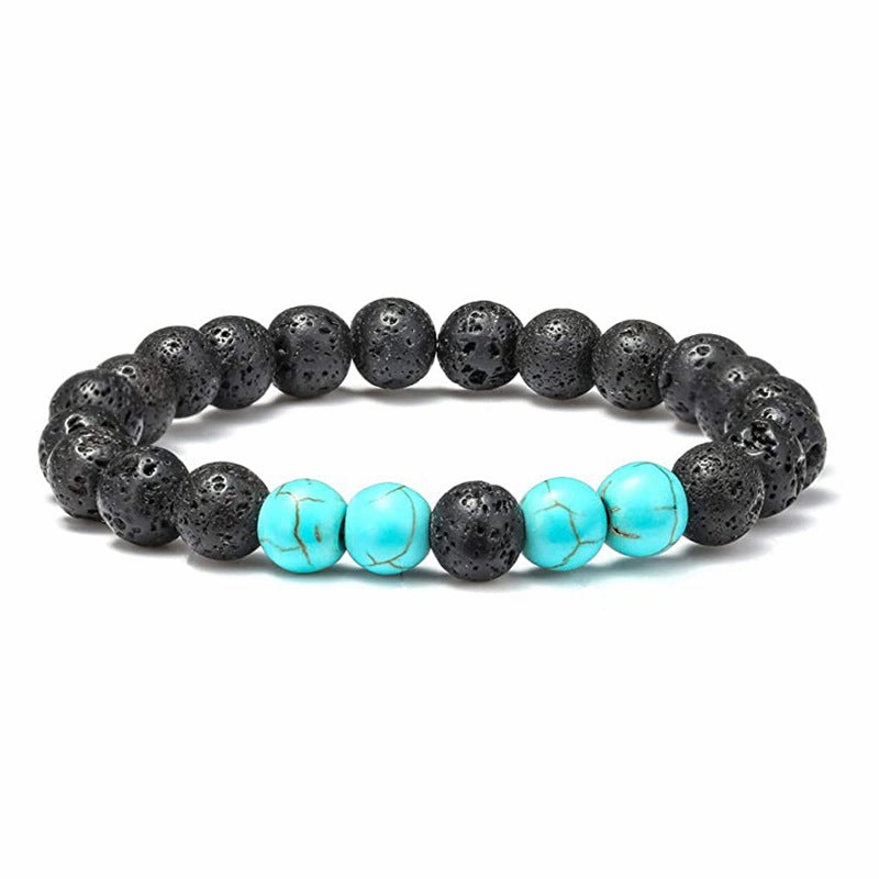 Wholesale Turquoise Lava Bracelet