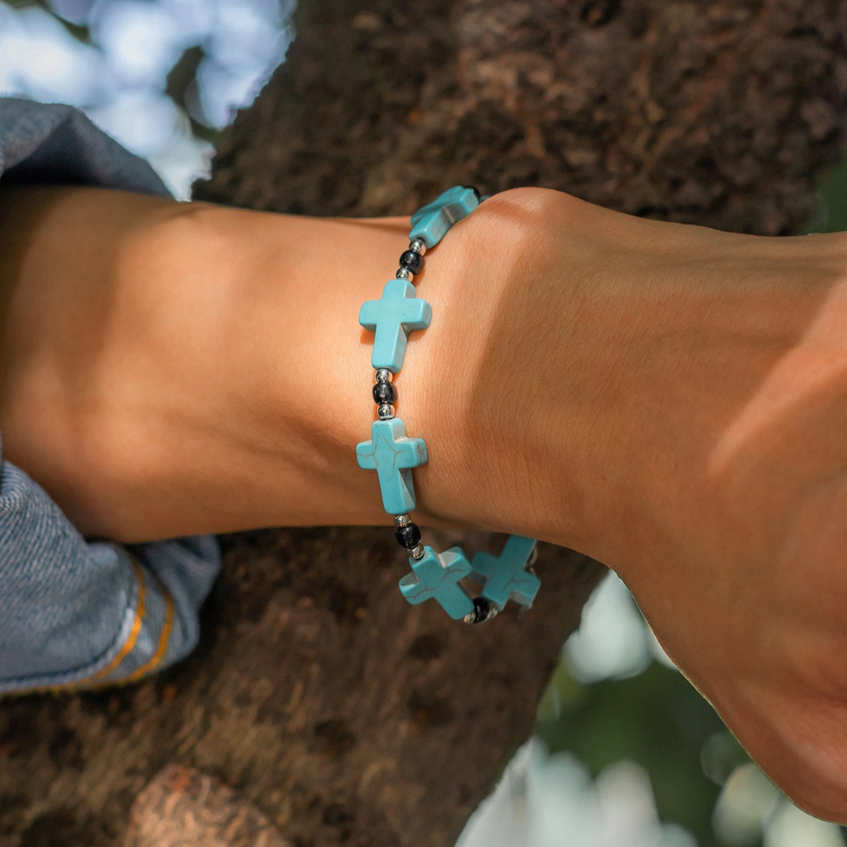 Wholesale Turquoise Men's Fashion Bracelet