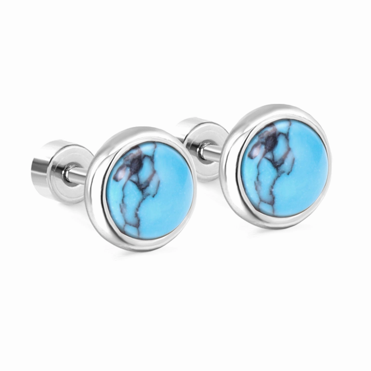 Wholesale Turquoise Stainless Steel Earrings
