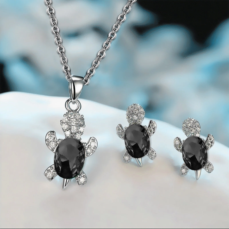 Wholesale Turtle Alloy Earrings Jewelry Set