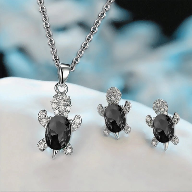 Wholesale Turtle Alloy Earrings Jewelry Set