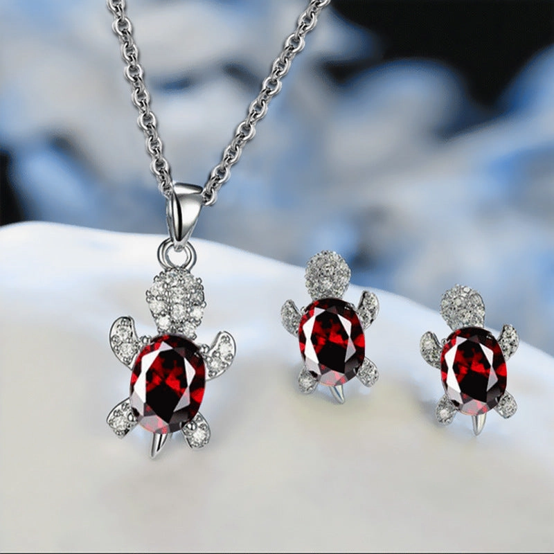 Wholesale Turtle Alloy Earrings Jewelry Set
