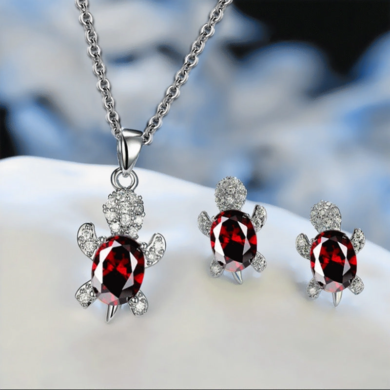 Wholesale Turtle Alloy Earrings Jewelry Set