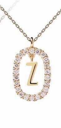 Wholesale Twenty Six Alphabet Pendants Copper Necklaces