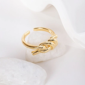 Wholesale Twist Irregular Copper Rings