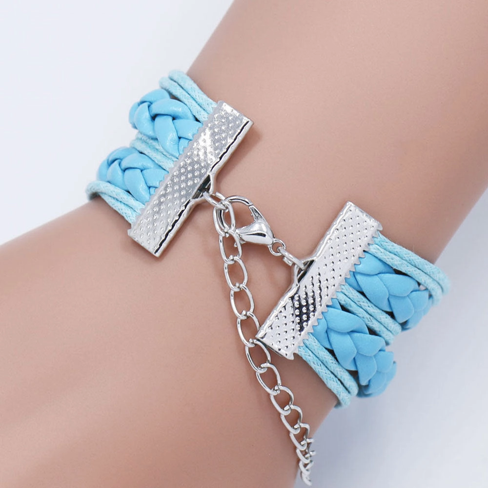 Wholesale Unicorn Time Stone Glass Bracelet