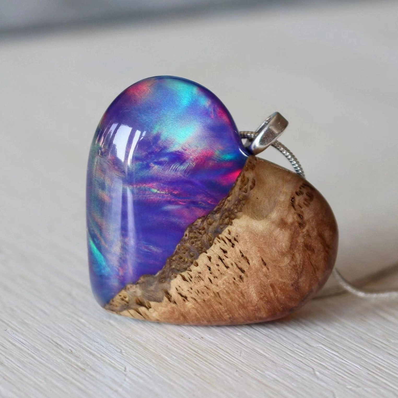 Wholesale Universe Planet Titanium Steel Necklaces