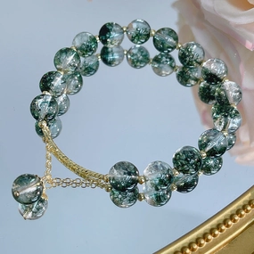 Wholesale Vacation Style Crystal Beaded Bracelet