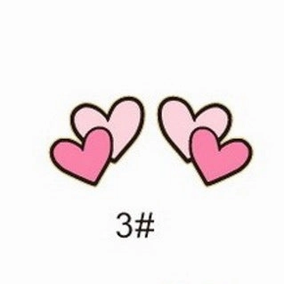 Wholesale Valentine's Day bear envelope love cupid arrow cake tape chocolate key wooden earrings