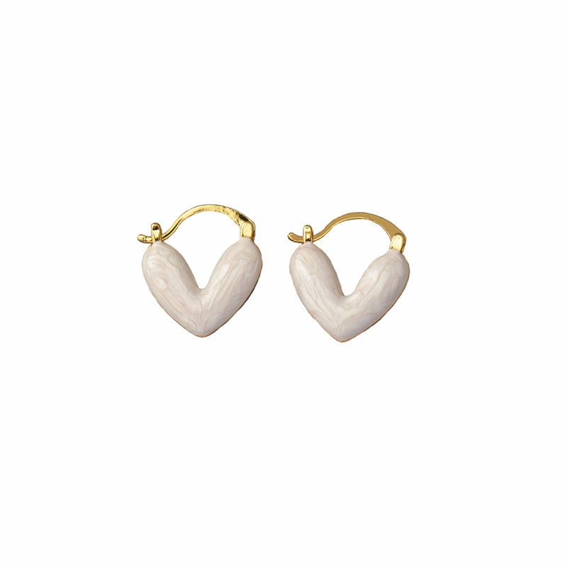 Wholesale Valentine's Day Enamel Love Earrings