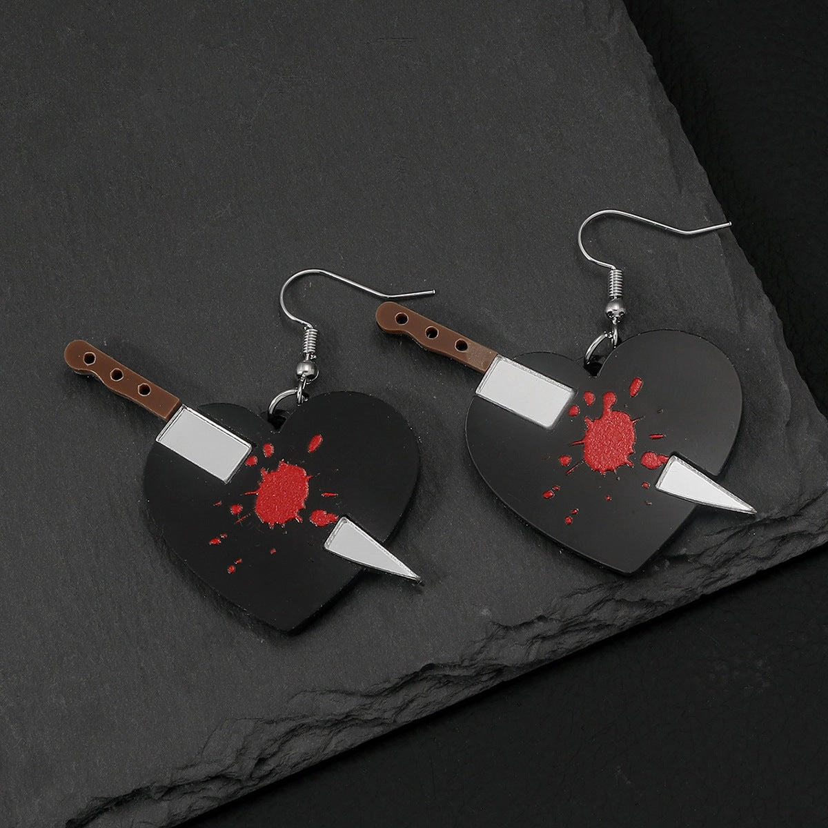 Wholesale Valentine's Day Heart Acrylic Earrings