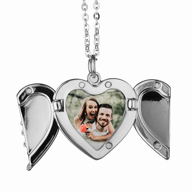 Wholesale Valentine's Day Heart Shape Alloy Necklace