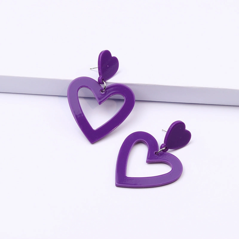 Wholesale Valentine's Day Love Acrylic Earrings