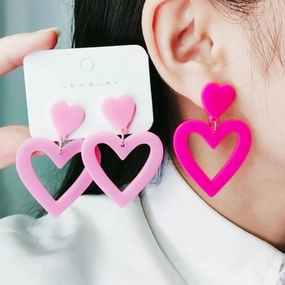 Wholesale Valentine's Day Love Acrylic Earrings