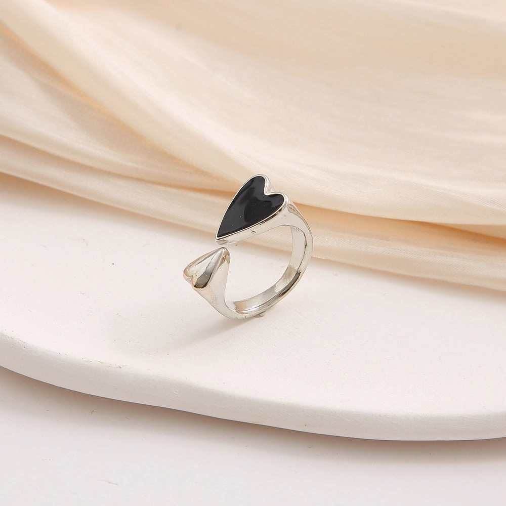Wholesale Valentine's Day Love Adjustable Zinc Alloy Rings
