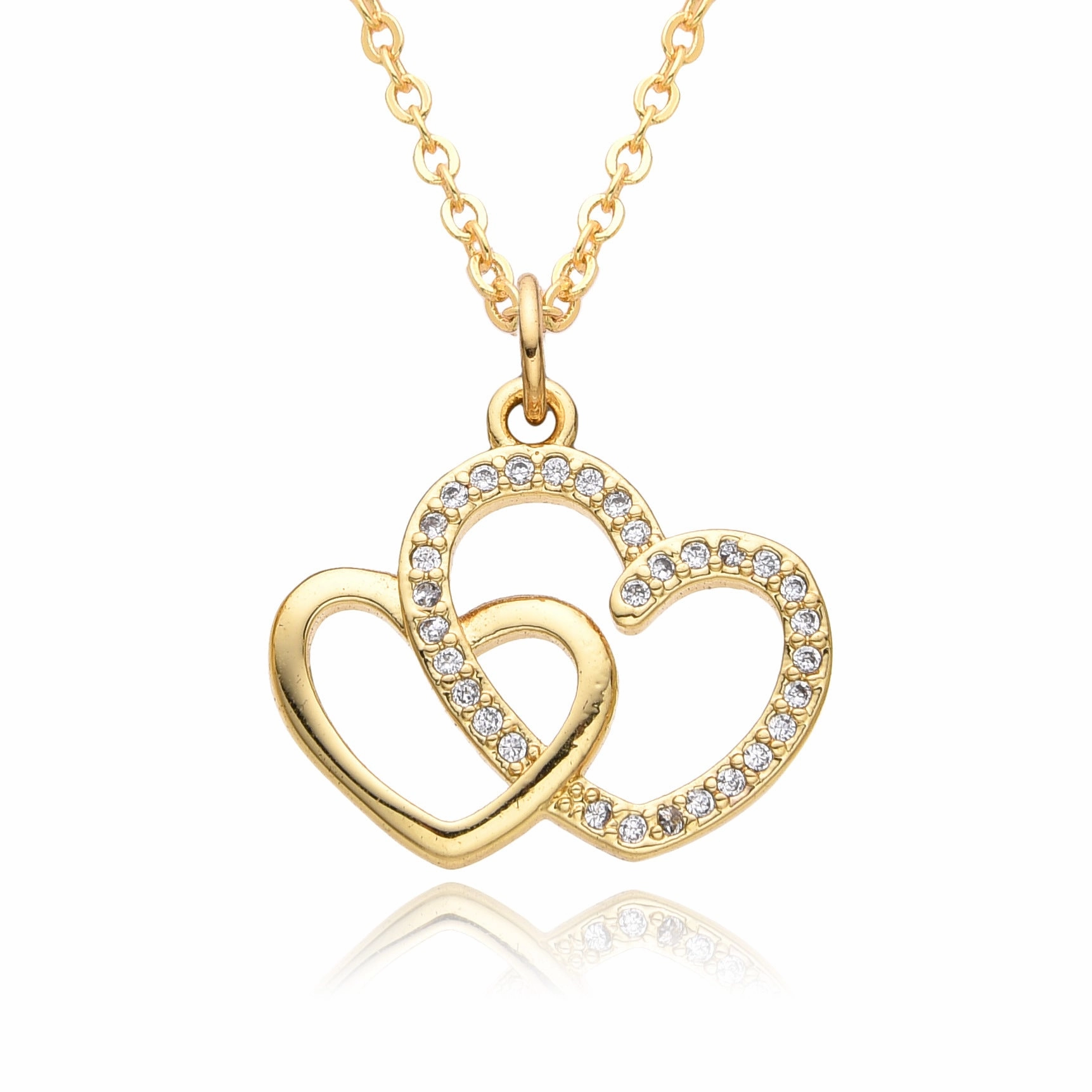 Wholesale Valentine's Day Love Microset Necklace Clavicle Chain
