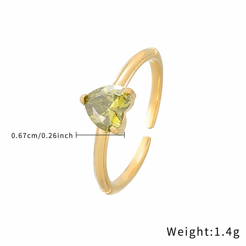 Wholesale Valentine's Day Love Stainless Steel Ring