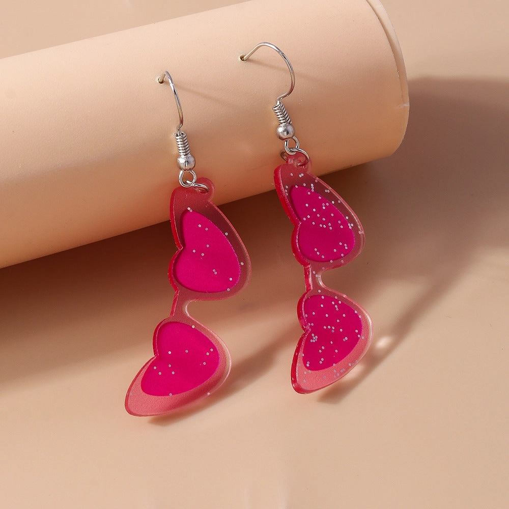 Wholesale Valentine's Day Love Sunglasses Earrings