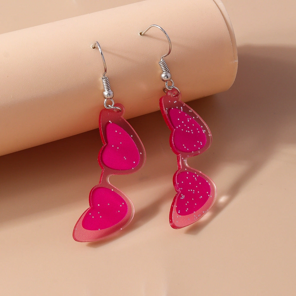 Wholesale Valentine's Day Love Sunglasses Earrings
