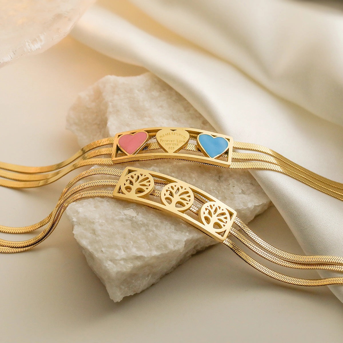 Wholesale Valentine's Day Love Titanium Steel Bracelets