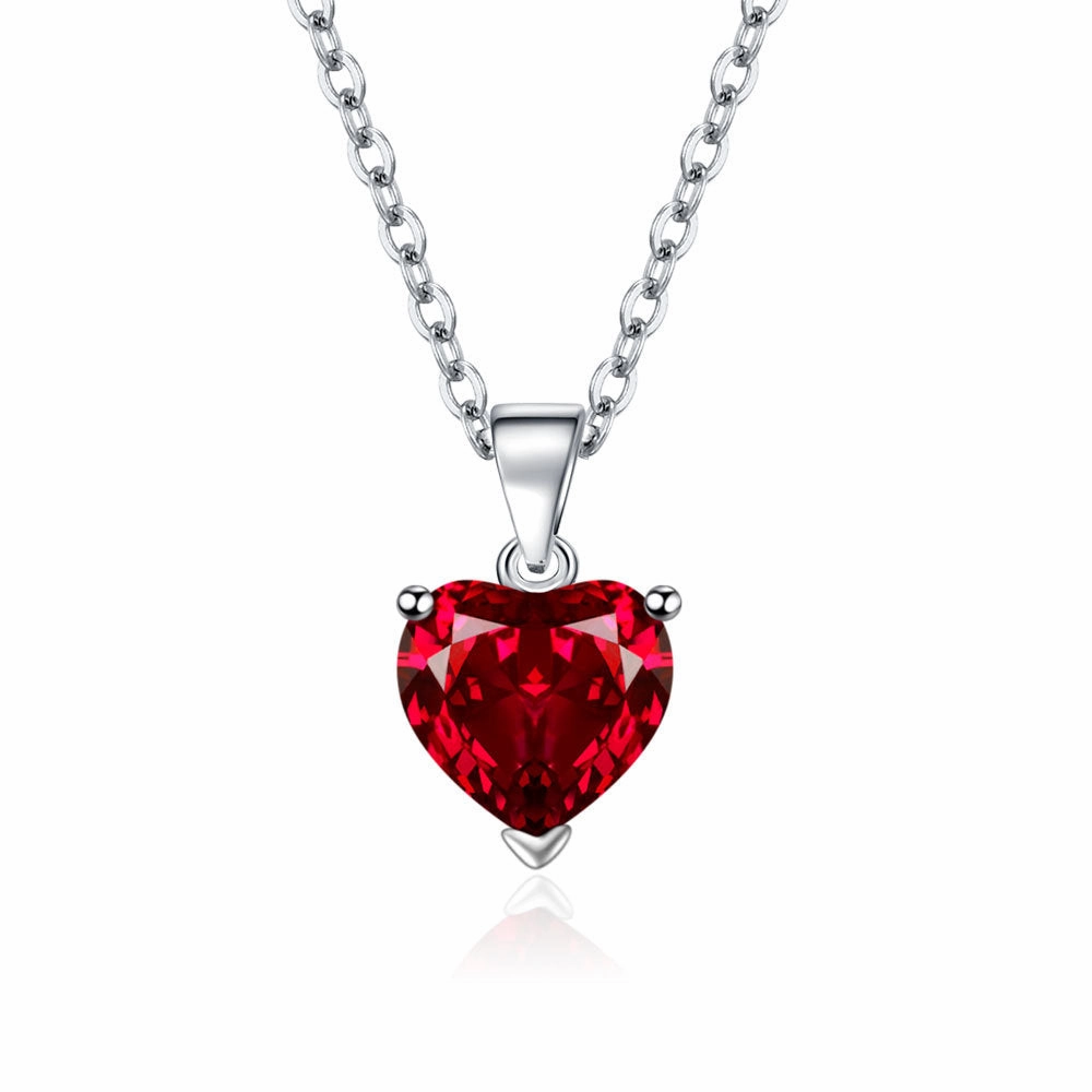 Wholesale Valentine's Day Love Zircon Necklace Earrings Ring Set