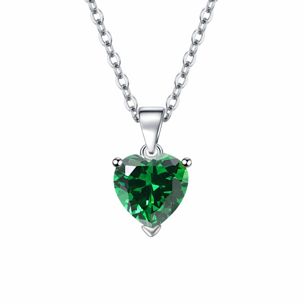 Wholesale Valentine's Day Love Zircon Necklace Earrings Ring Set