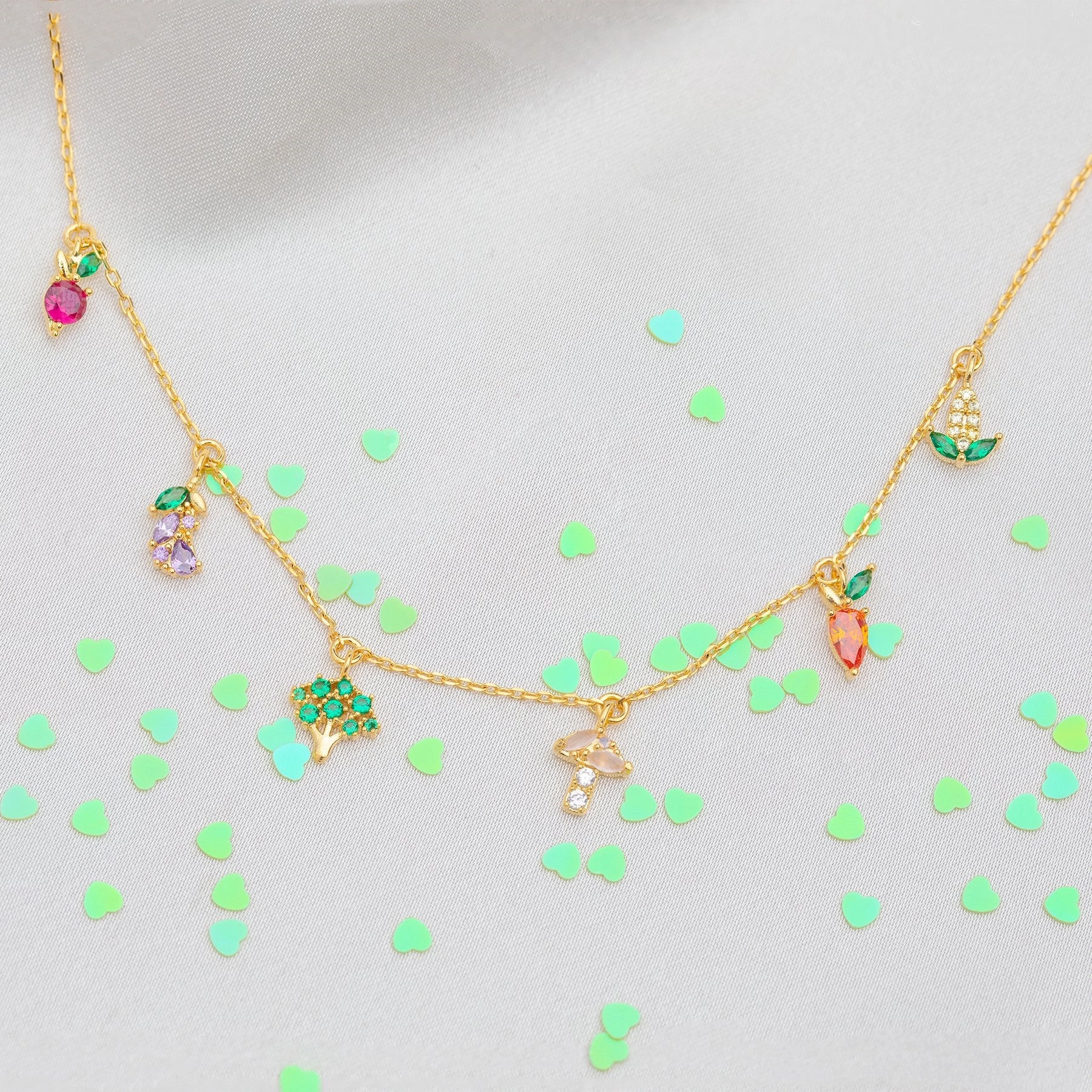 Wholesale Vegetable Copper Necklace