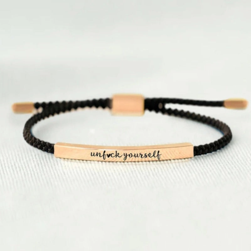 Wholesale Versatile Woven Lucky Titanium Steel Bracelets