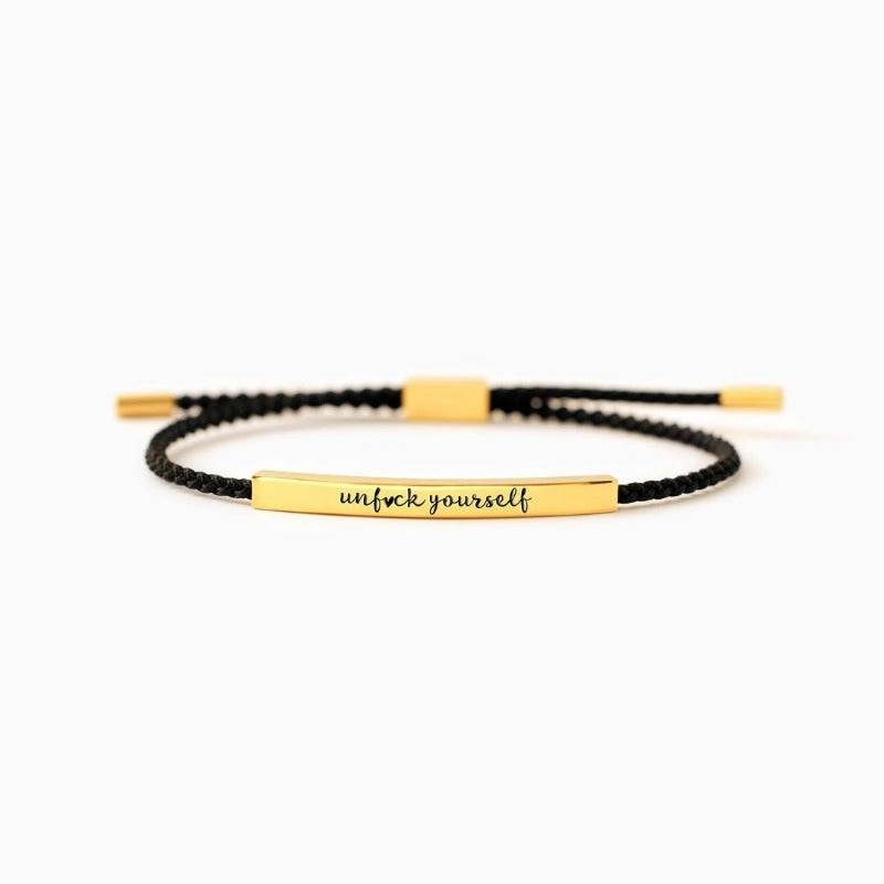 Wholesale Versatile Woven Lucky Titanium Steel Bracelets