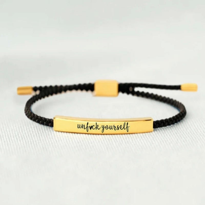 Wholesale Versatile Woven Lucky Titanium Steel Bracelets