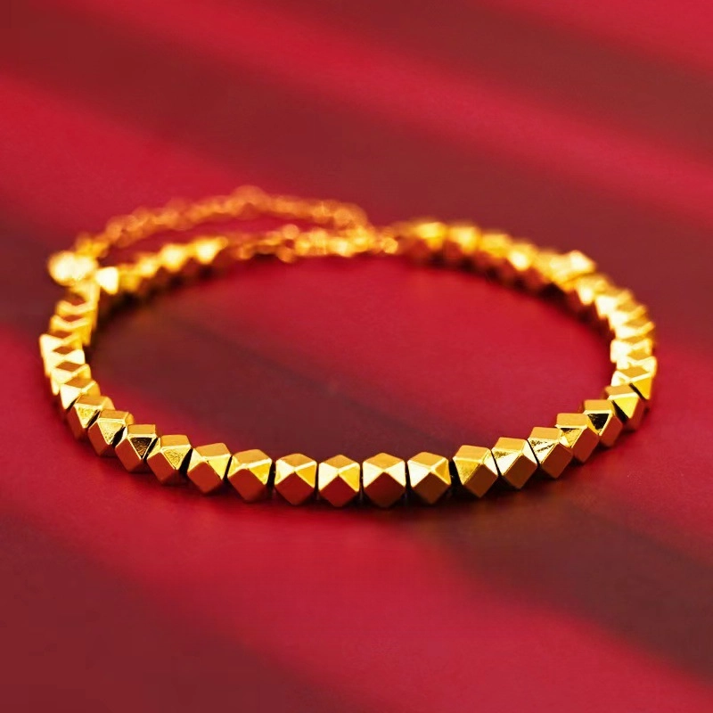 Wholesale Vietnam Sand Gold Broken Silver A Few Taels Bracelet