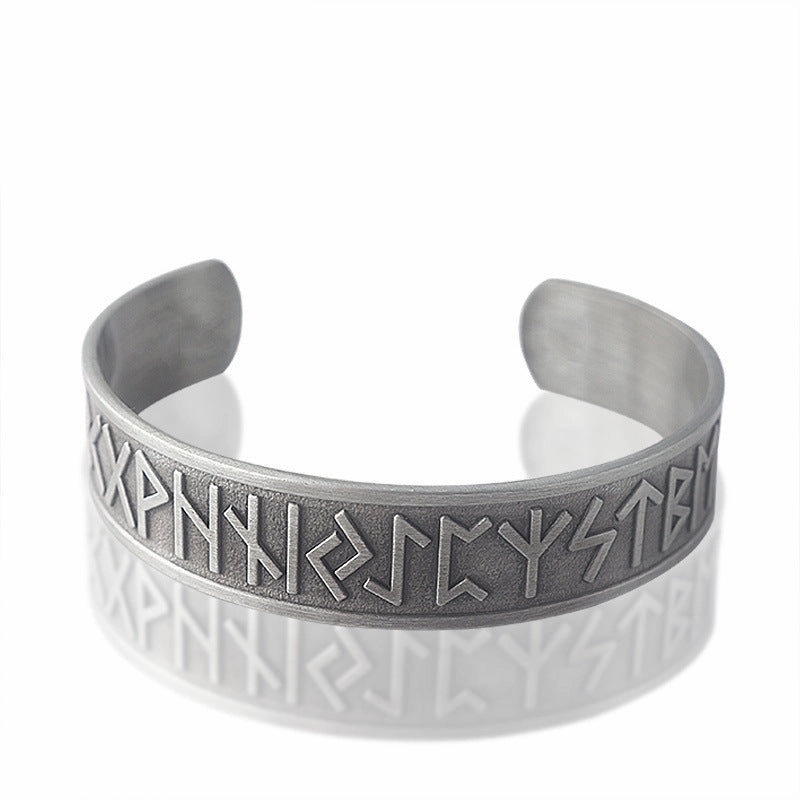 Wholesale Viking Runes Men's Alloy Bracelet
