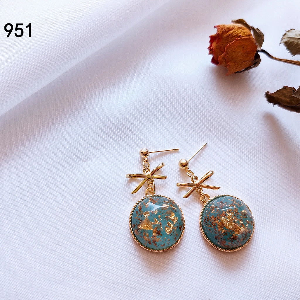 Wholesale Vintage 14K Wizard of Oz Alloy Earrings