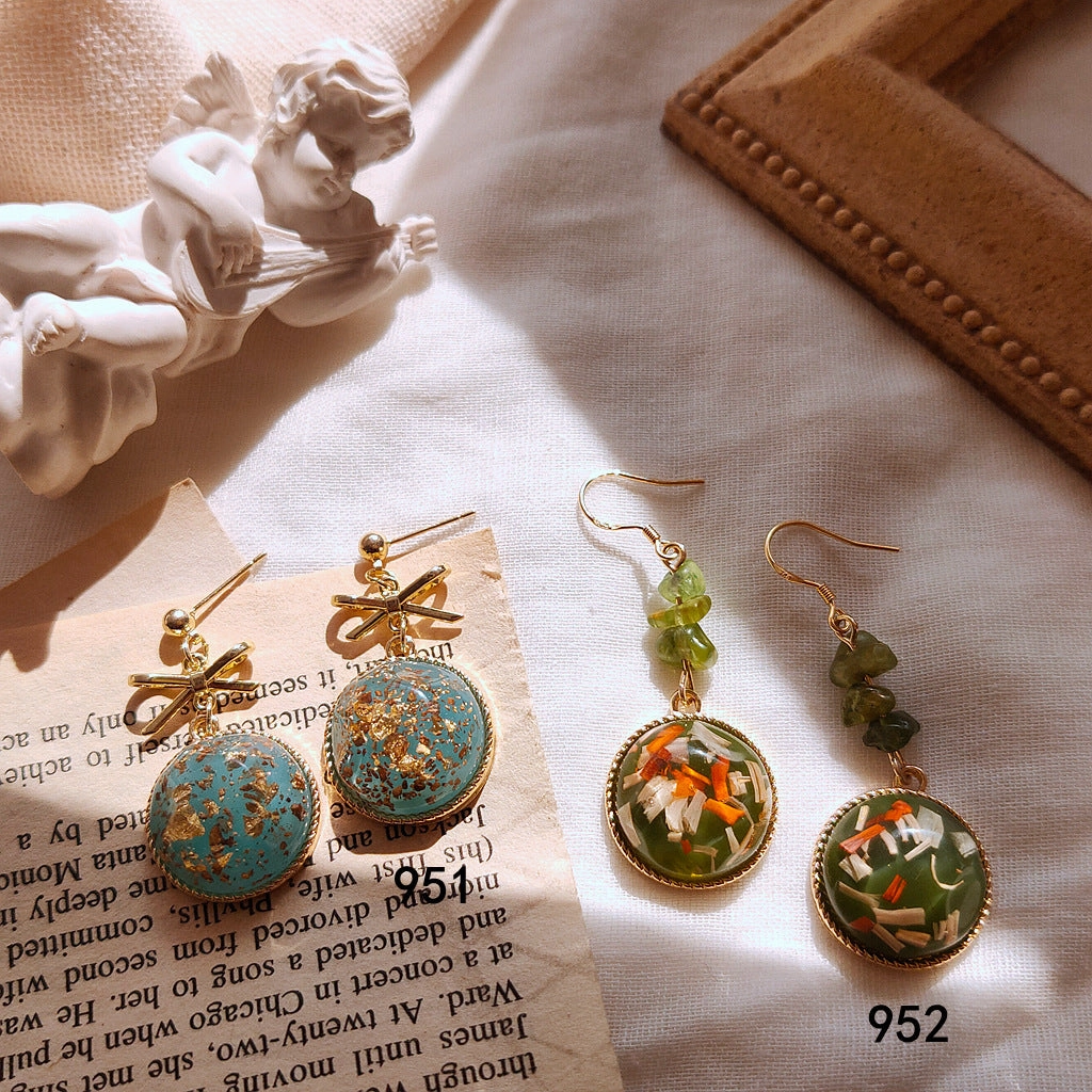 Wholesale Vintage 14K Wizard of Oz Alloy Earrings