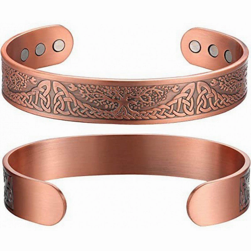 Wholesale Vintage Alloy Bracelet Magnetic Therapy Hand Ring Fashion Accessory