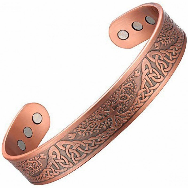 Wholesale Vintage Alloy Bracelet Magnetic Therapy Hand Ring Fashion Accessory