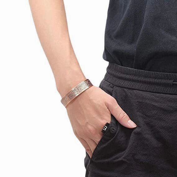 Wholesale Vintage Alloy Bracelet Magnetic Therapy Hand Ring Fashion Accessory