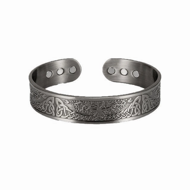 Wholesale Vintage Alloy Bracelet Magnetic Therapy Hand Ring Fashion Accessory