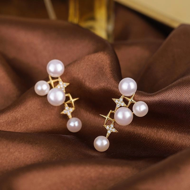 Wholesale Vintage Astral Copper Earrings