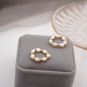 Wholesale Vintage Baroque Pearl Rings