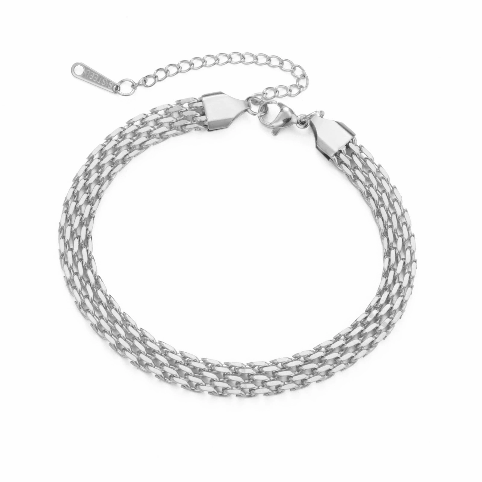 Wholesale Vintage Basque Stainless Steel Bracelet