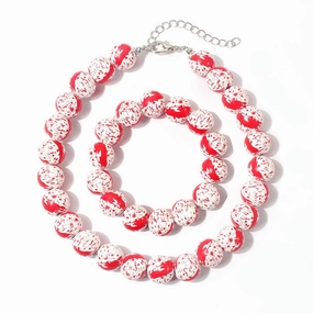 Wholesale Vintage Bloody Halloween Fashion Necklace