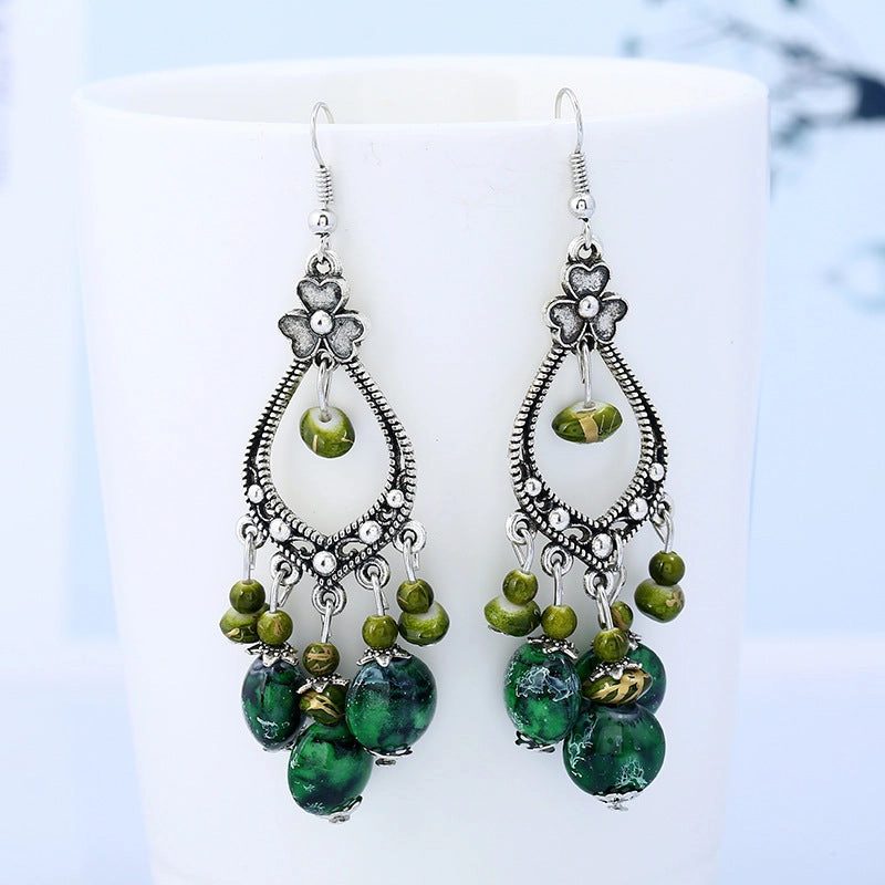 Wholesale Vintage Bohemian Alloy Earrings