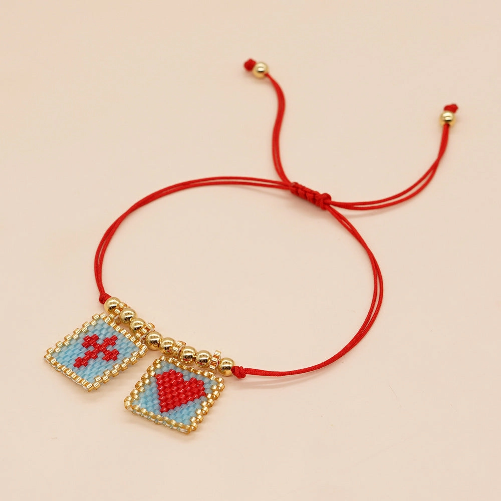 Wholesale Vintage Bohemian Glass Bracelet